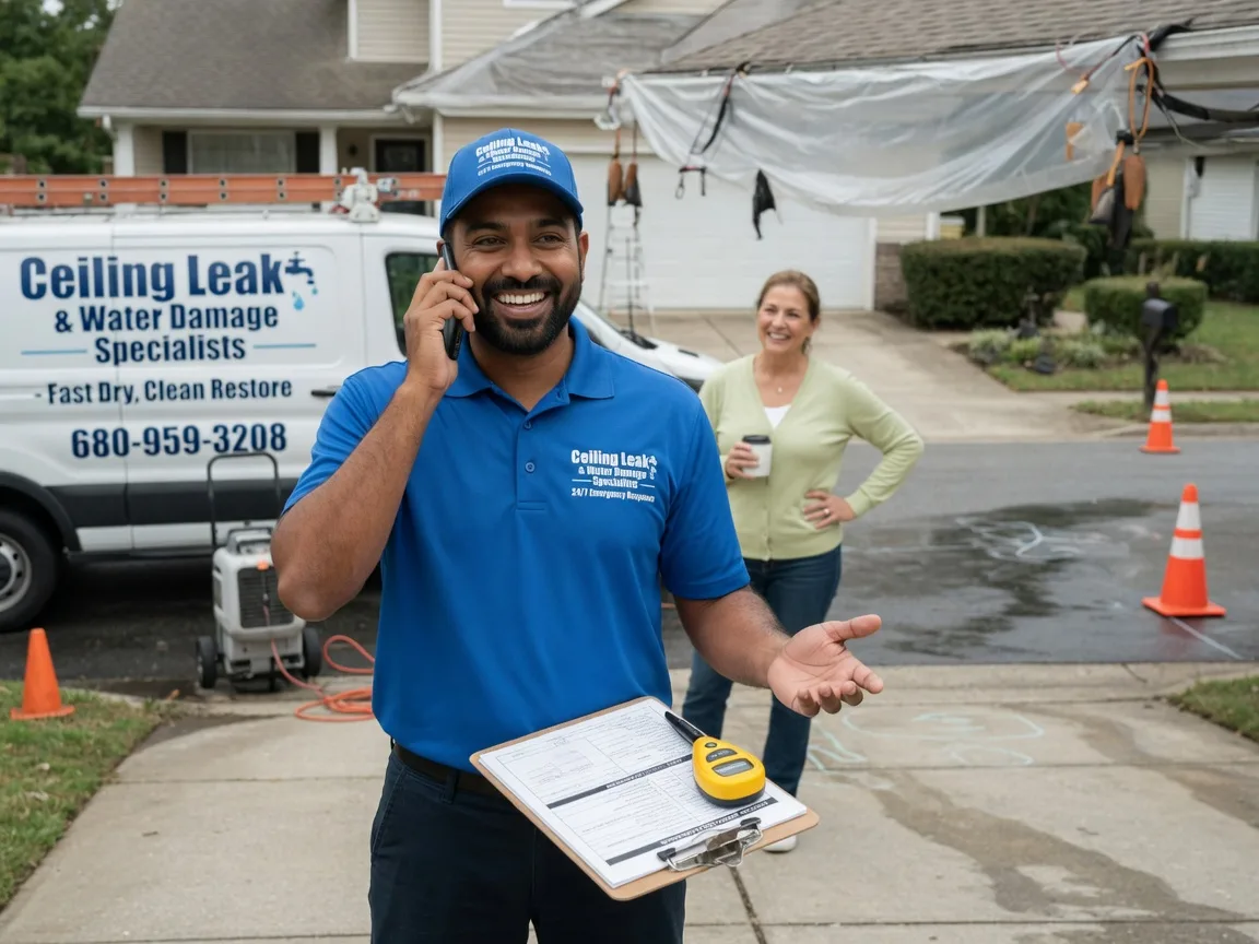 Ceiling Leak Cleanup Wytheville, VA FAQs
